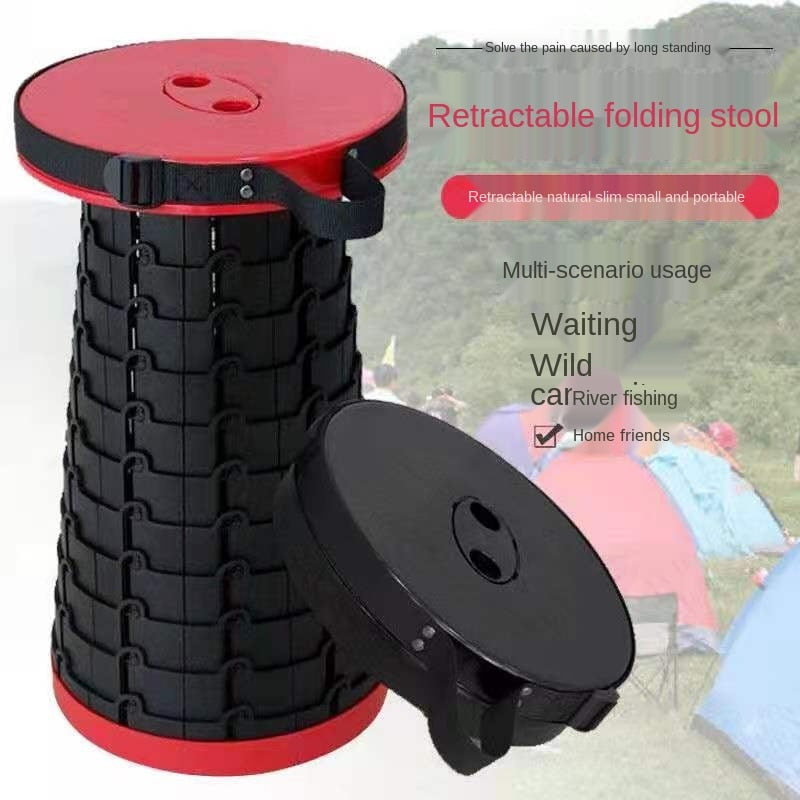 Versenkbarer Hocker Klappbarer Hocker Outdoor Tragbarer Hocker Klappstuhl Camping Hocker