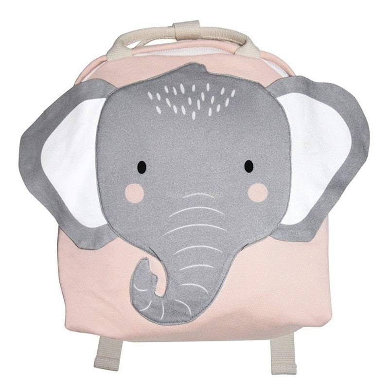 Children's backpack with animal design for girls and boys