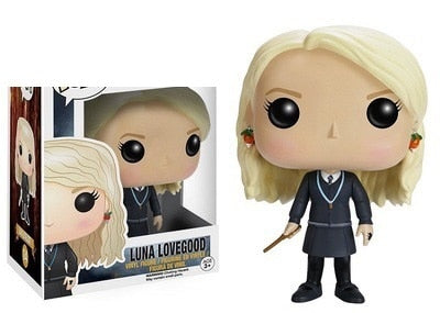FUNKO POP Hedwig Sirius Black Dobby Snape Voldemort Luna RON Hermine Malfoy Action Figure