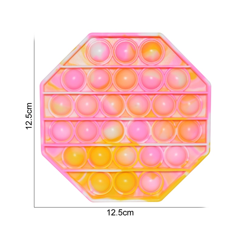 Regenbogen Push Bubble Popit Fidget