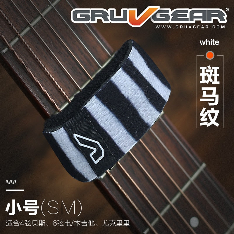 Gruv Gear FretWraps - Schnurschlagdämpfer für Bass, Akustikgitarre, Ukulele - Einzelpackung