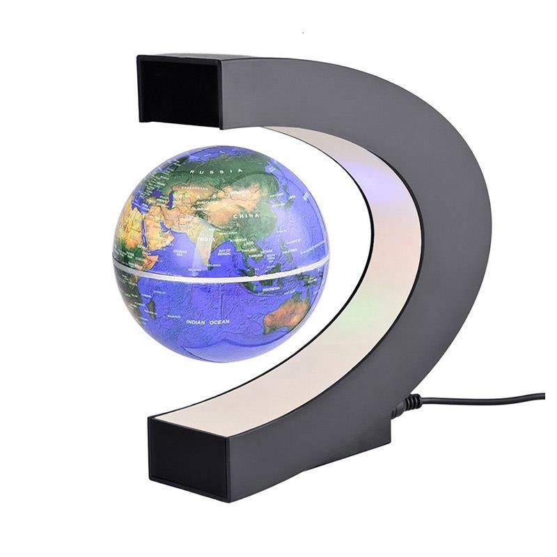 Floating Magnetic Globe with LED Light