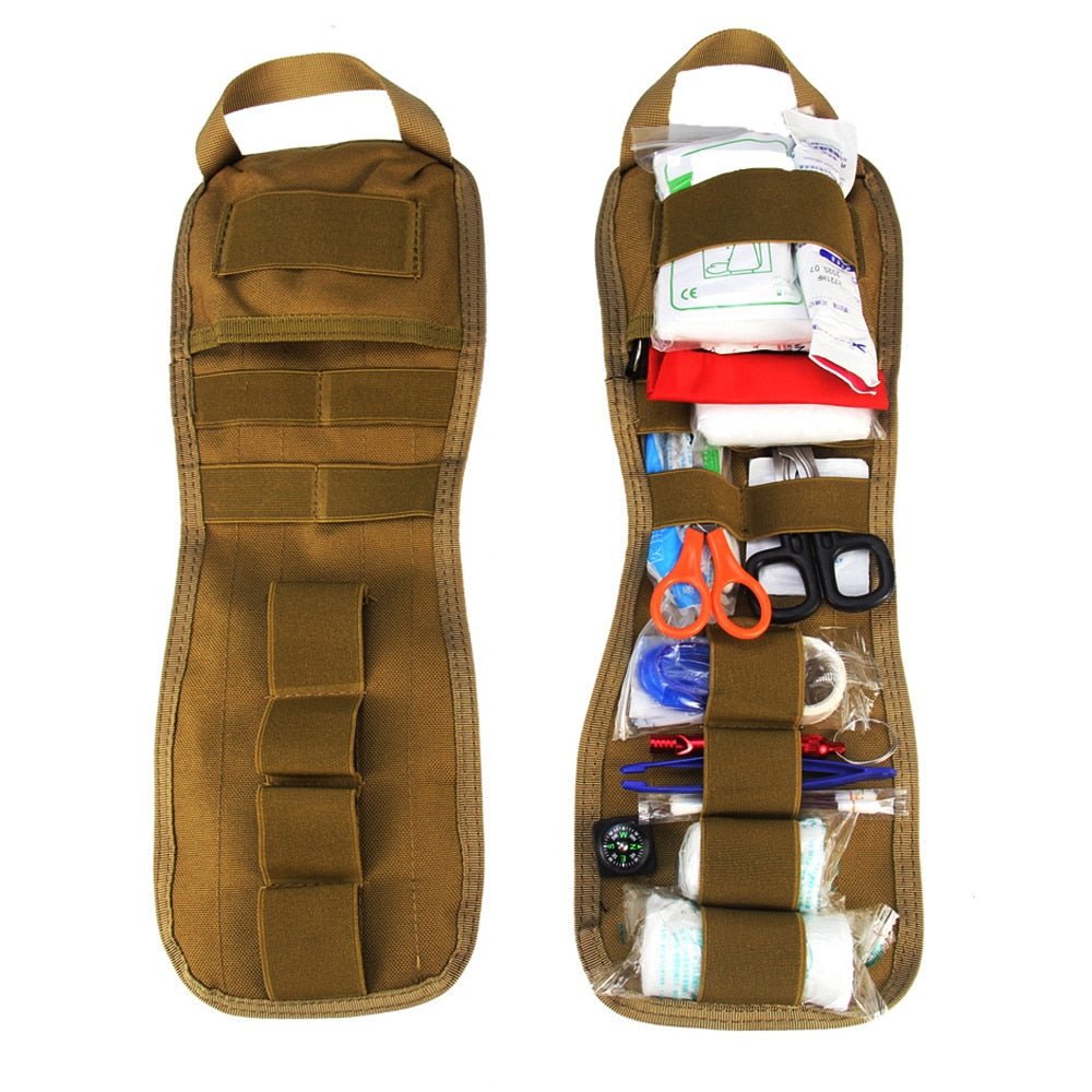 Taktische Molle Erste-Hilfe-Kit Überlebenstasche 1000D Nylon Notfalltasche Militär Outdoor