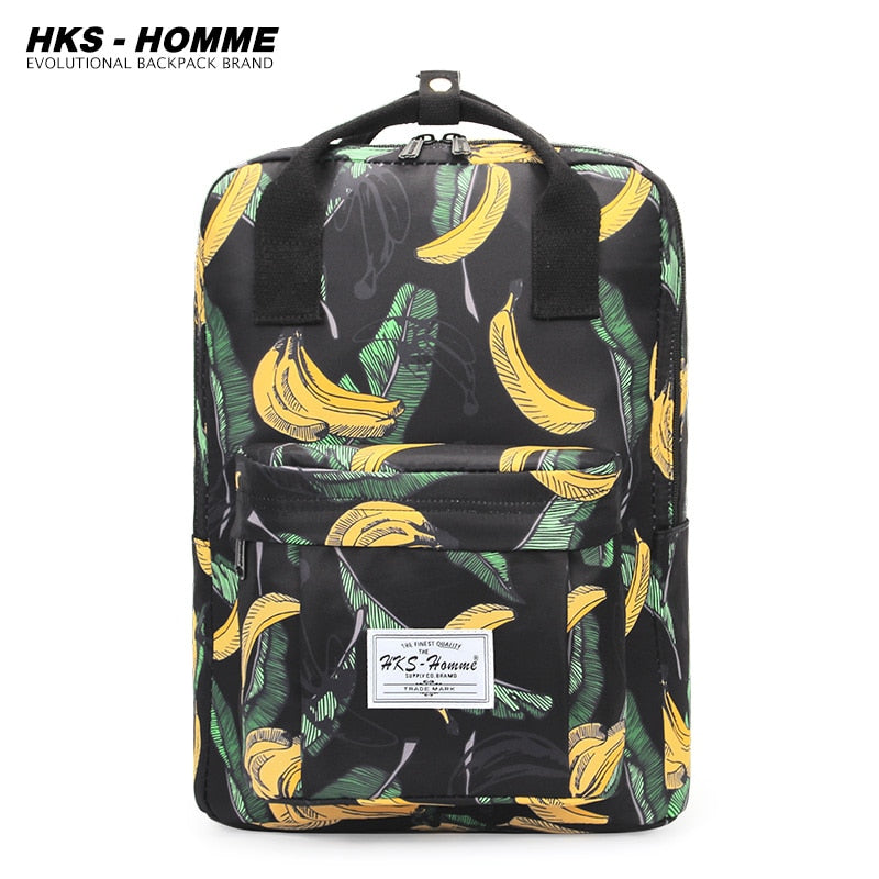 Fashion 2021: Women Canvas Backpack, Waterproof, Laptop, School