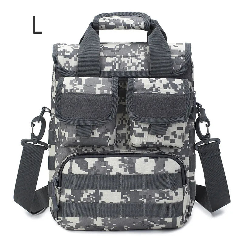 Men Tactical Handbag Laptop Military Shoulder Crossbody Bags Camouflage Molle Hunting Camping Sport XA318D