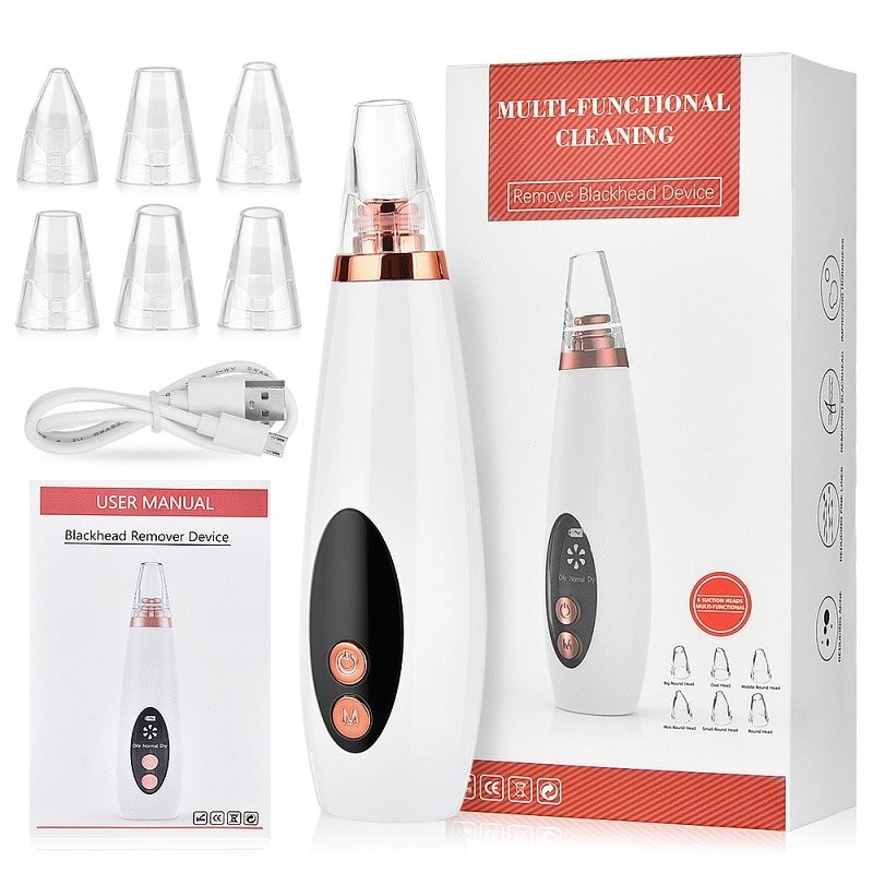 Electric USB Facial Cleanser: Care Peeler Blackhead Remover