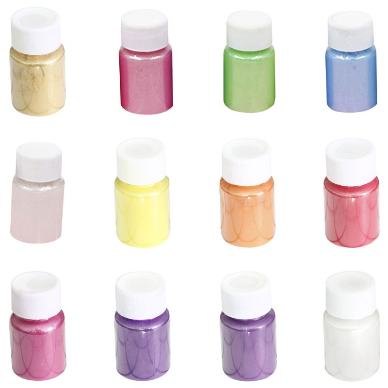24 pcs. DIY pearl mica epoxy resin dye