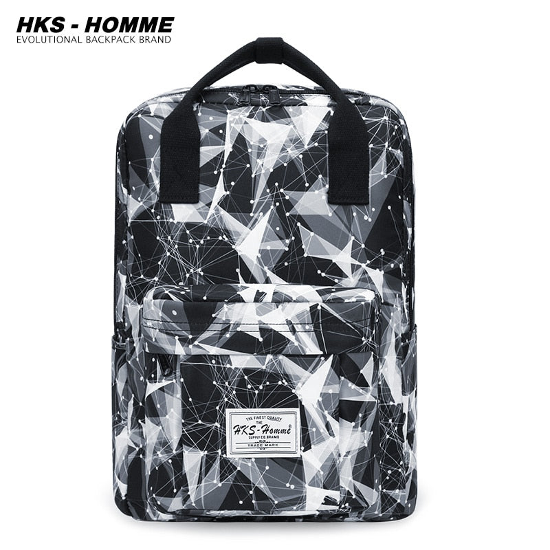 Fashion 2021: Women Canvas Backpack, Waterproof, Laptop, School