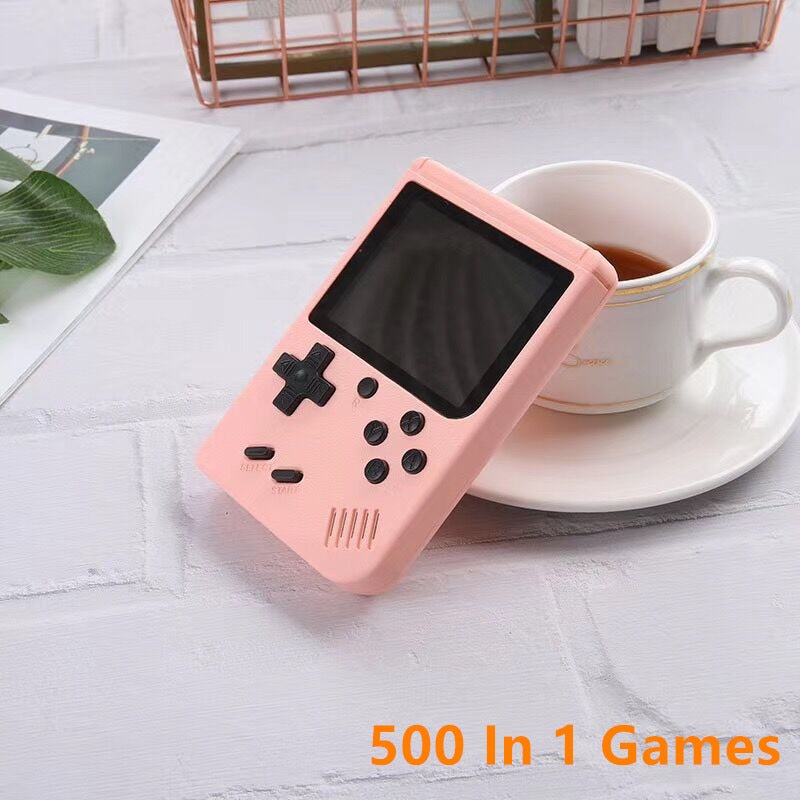 500 Spiele MINI Retro Video Konsole Handheld-Spiel