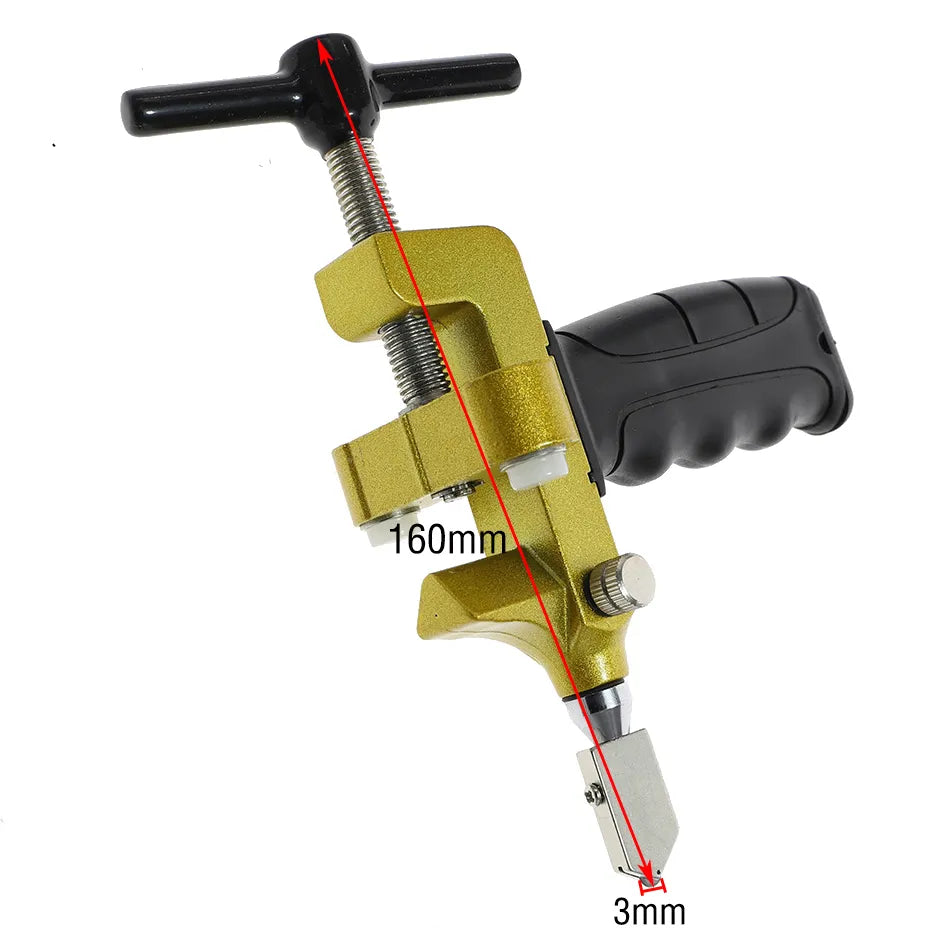 Tile Cutter Kit Glass Cutter Professional Diamond Tipped Glass Tool Window Craft for Portable Hand Tools