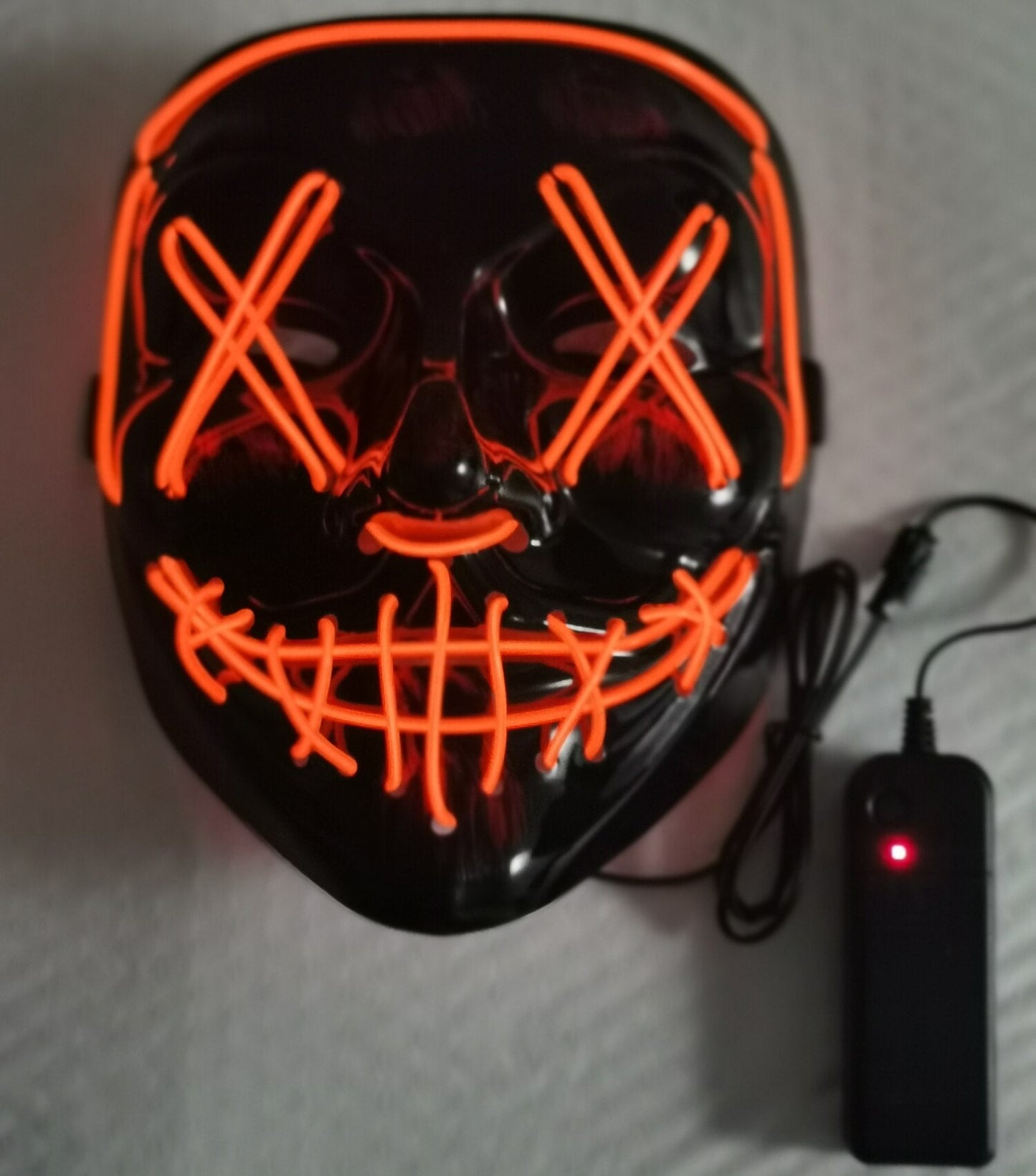 Monster Purge Maske mit LED Licht
