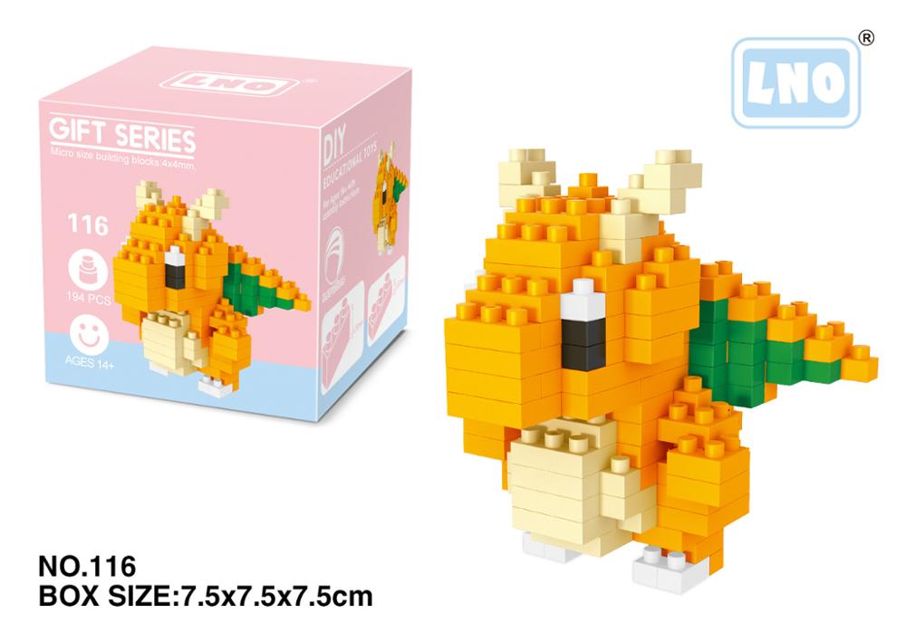 POKEMON Bauklötze Action-Figur Granulat