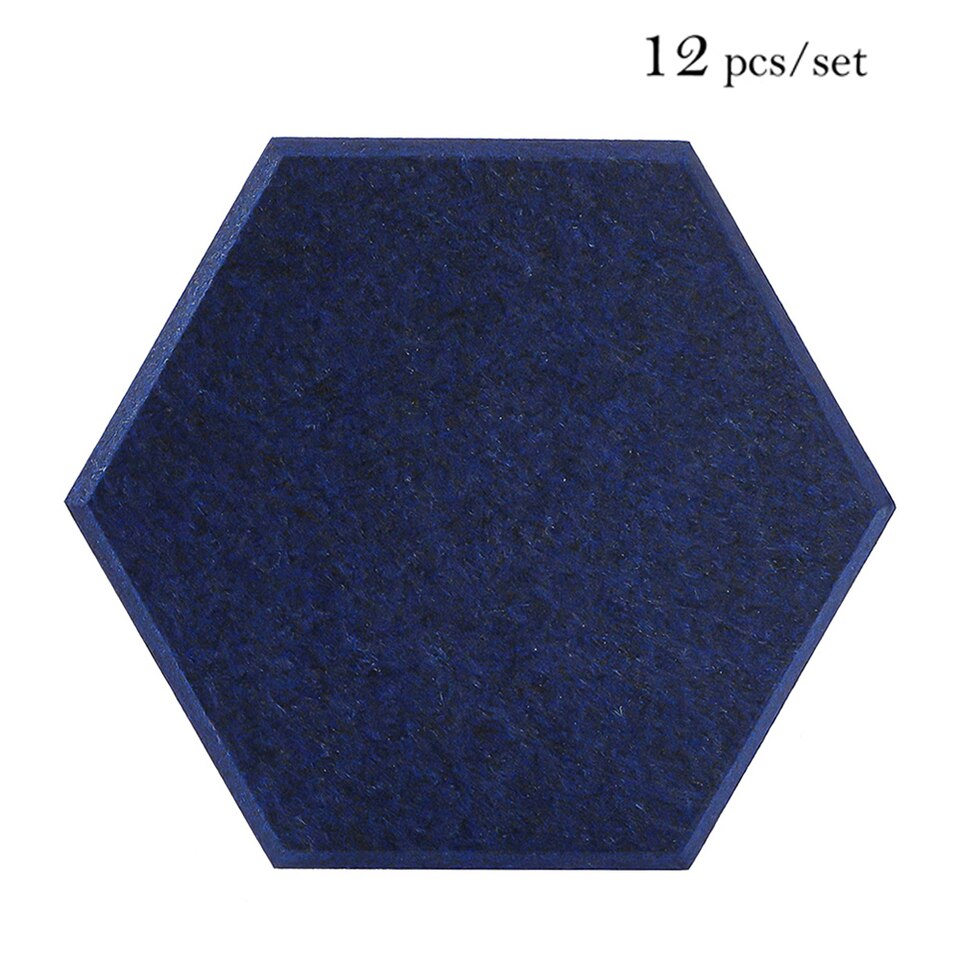Schalldichte Akustikplatten 12 Stk. Schalldämmende Wandsticker für Heimstudio, Lärmschutz, Deko Tür - Schlafzimmer Zubehör