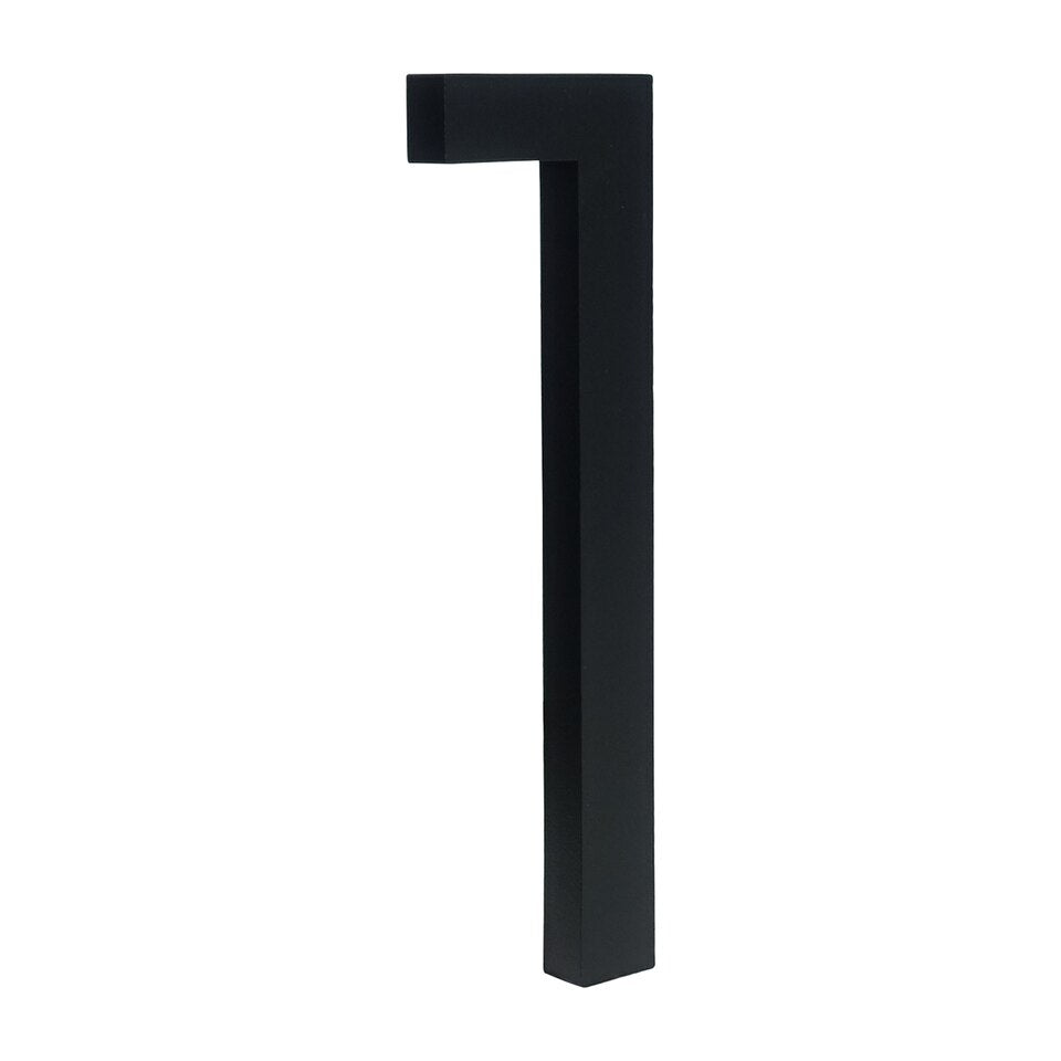 15cm Large Black House Number Floating Sign