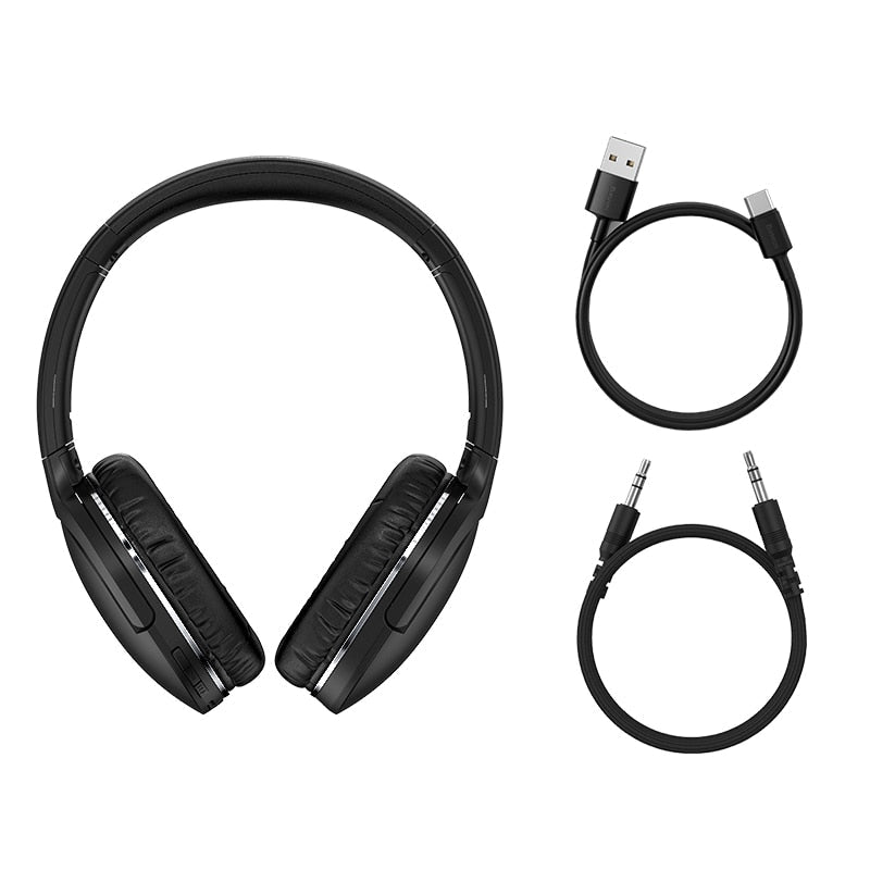 Baseus D02 Pro Bluetooth 5.0 Kopfhörer - faltbar, Sport, Gaming