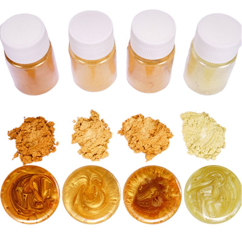 24 pcs. DIY pearl mica epoxy resin dye