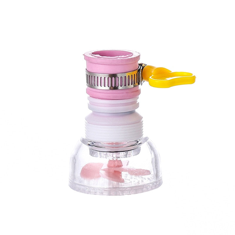 360° adjustable faucet filter