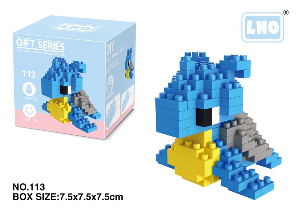 POKEMON Bauklötze Action-Figur Granulat