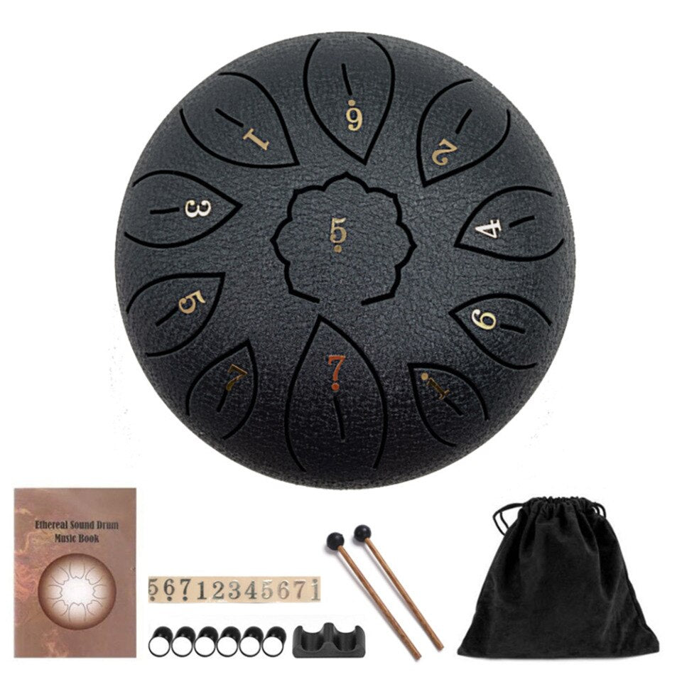 8-11 Tongue Drum Tuning 6" Steel Tongue Drum Kits