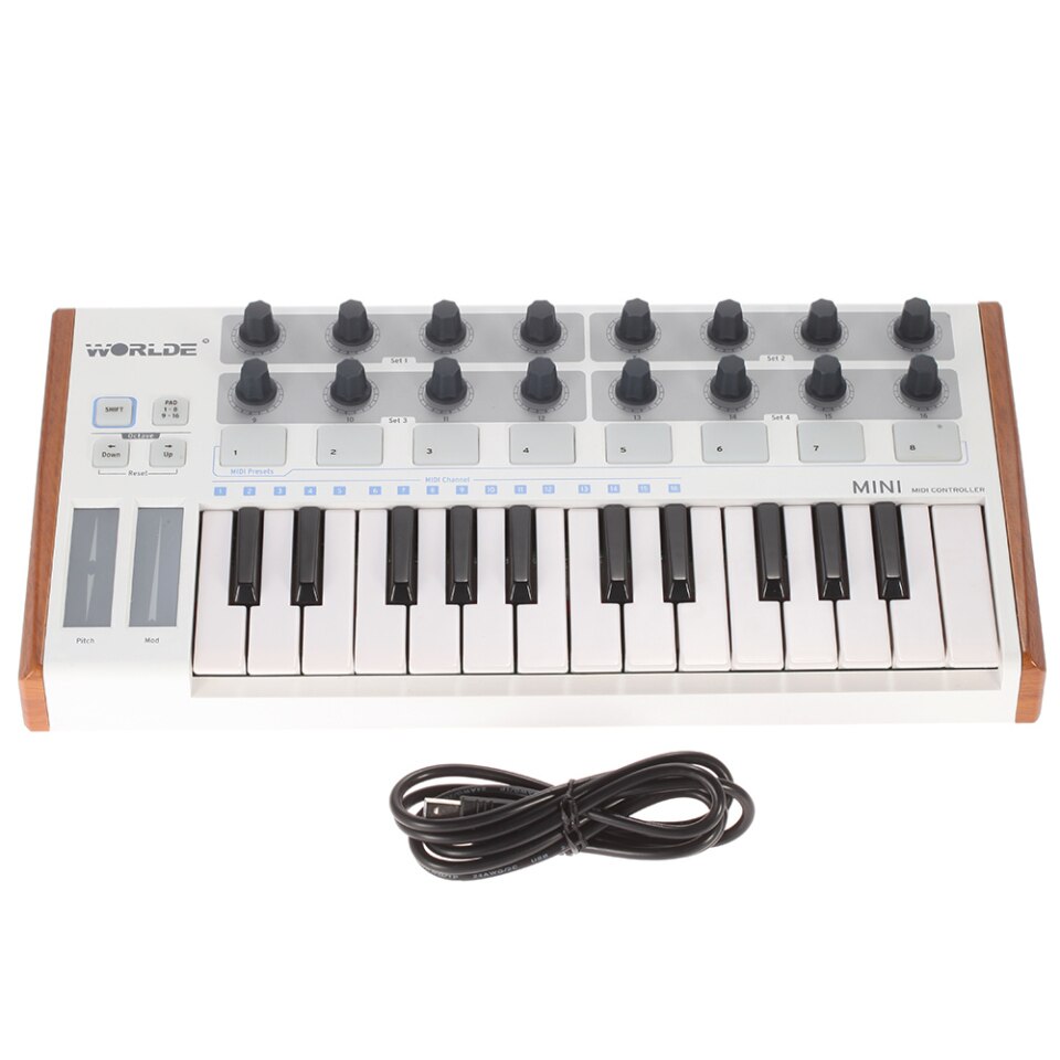 Hot WORLDE Panda MIDI Tastatur-Controller