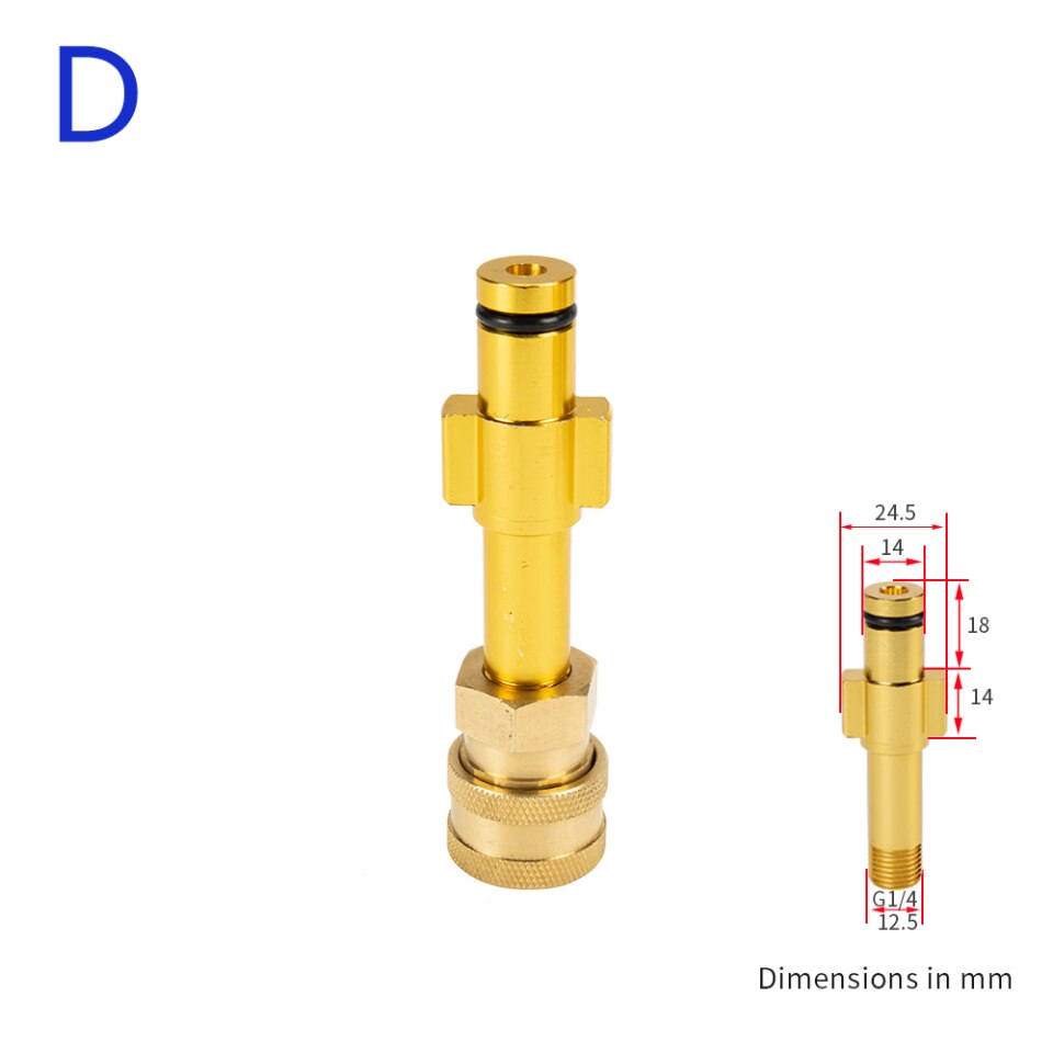 High-pressure cleaner adapter 1-4" for Karcher