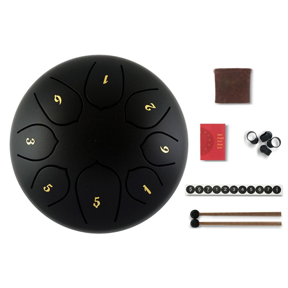 8-11 Tongue Drum Tuning 6" Steel Tongue Drum Kits