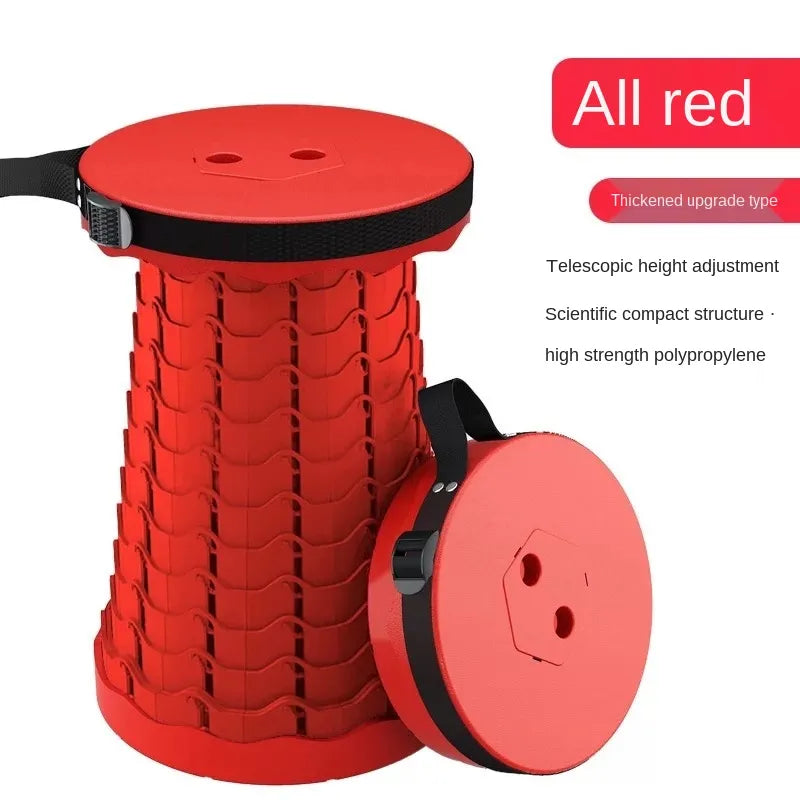 Versenkbarer Hocker Klappbarer Hocker Outdoor Tragbarer Hocker Klappstuhl Camping Hocker