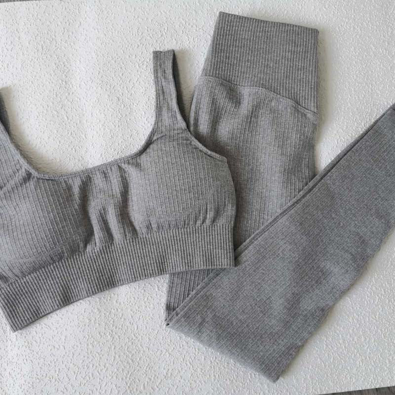 2PCS-Set Yoga Suit for Fitness Women