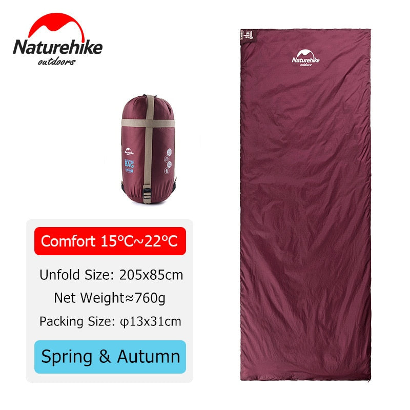 Naturehike Camping Sleeping Bag LW180, waterproof