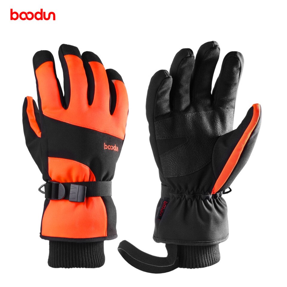 Boodun Winter Snowboard Gloves - Waterproof, Windproof, Warm - Ski Skiing Gloves