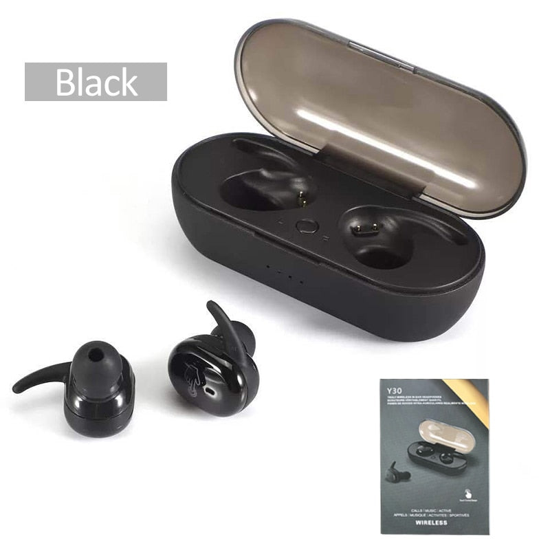 Y30 TWS Wireless fone Bluetooth Earphone Noise Cancelling Headset HiFi Stereo Sound In-Ear Earbuds for Xiaomi