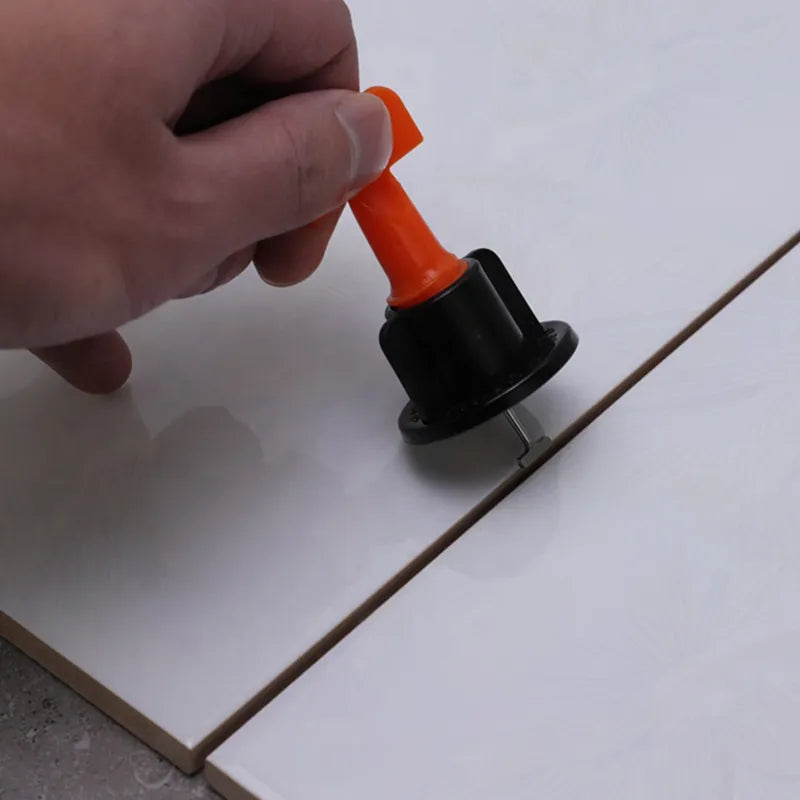 702/1404Pcs flat ceramic floor wall construction tools reusable tile leveling system