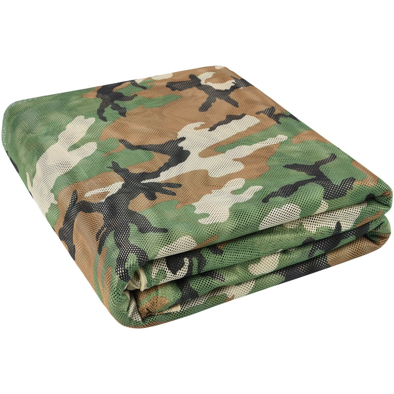 LOOGU Durable Camo Net Awning for Hunting Outdoor Camping