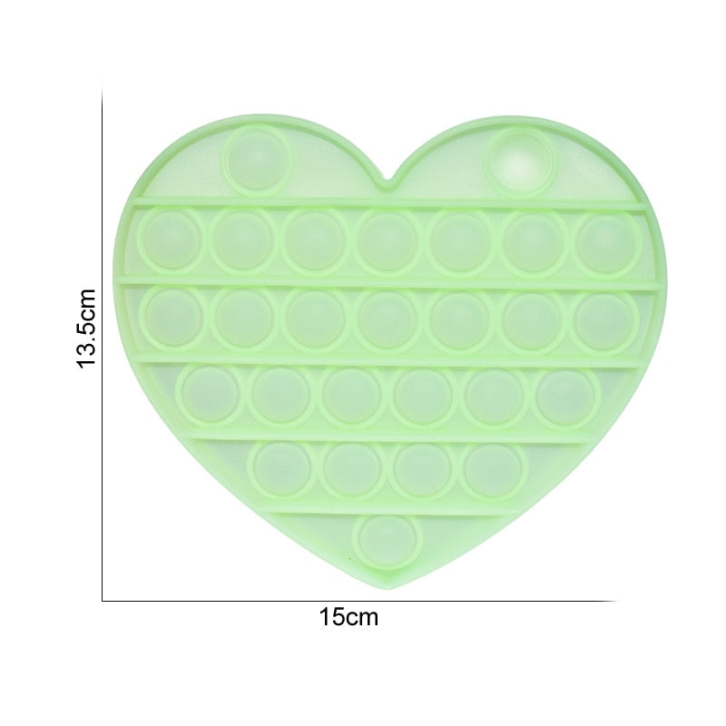 Regenbogen Push Bubble Popit Fidget