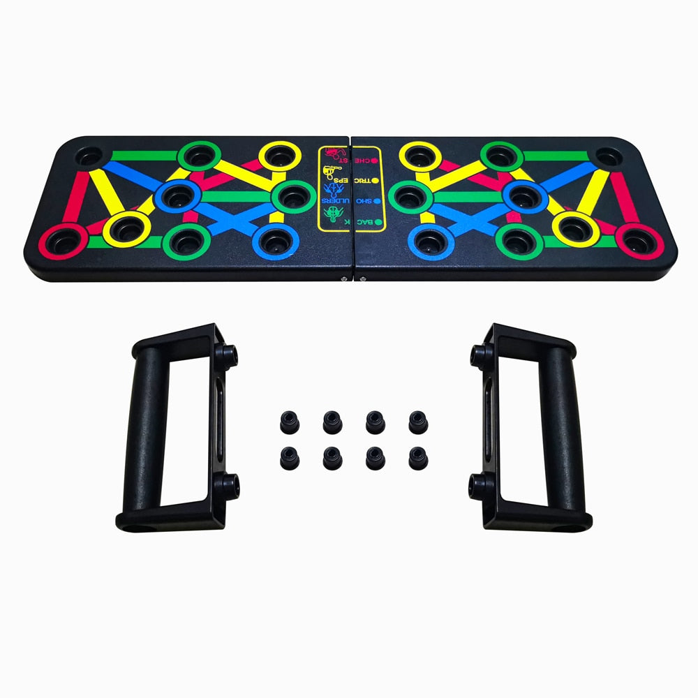 14-in-1 push-up training board