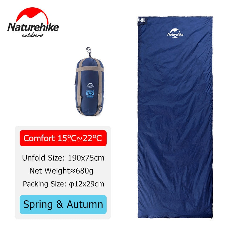 Naturehike Camping Sleeping Bag LW180, waterproof