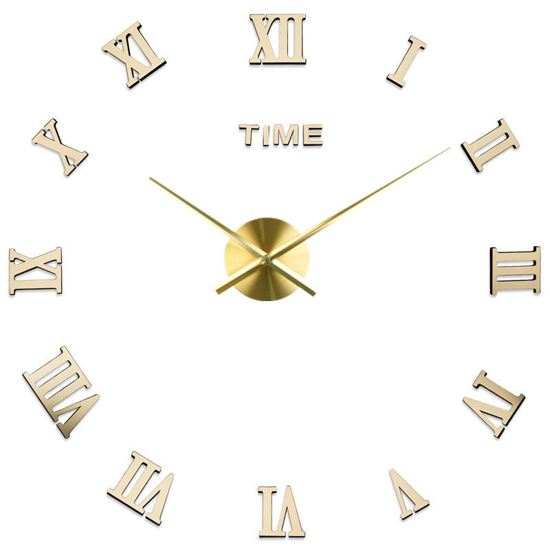 Special offer: 3D Acrylic Mirror Wall Clock DIY Quartz