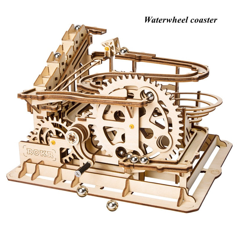 Robotime Rokr 4 Arten DIY Wasserrad Holzmodell
