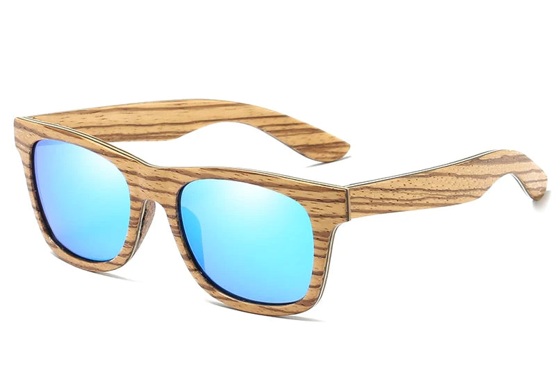 Handgefertigte Holz-Sonnenbrille für Frauen und Männer