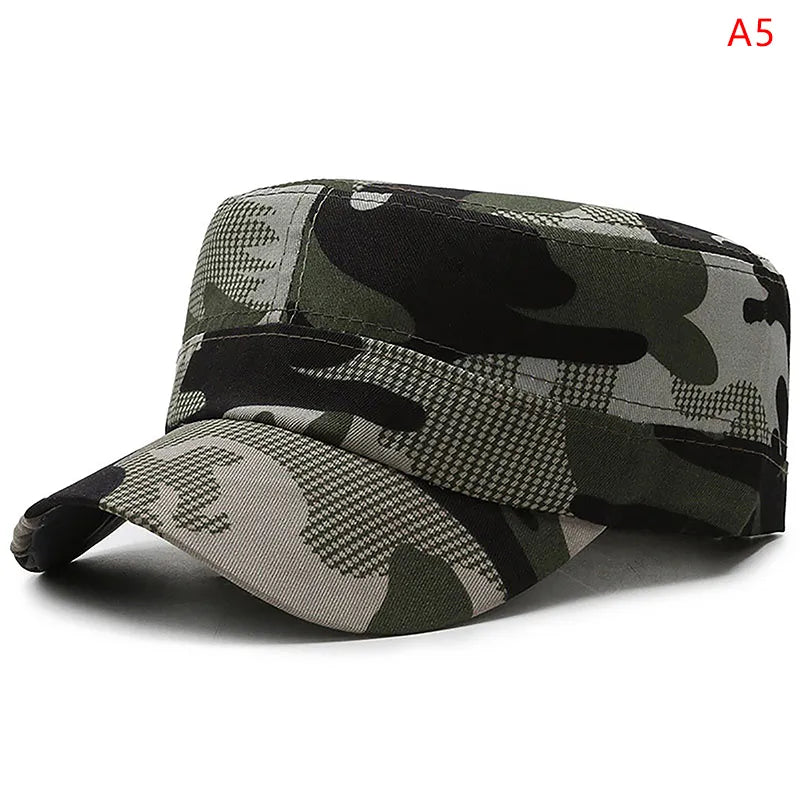 Einstellbare Baseballmütze Taktische Sommer Tarnfarbe Militär Armee Tarnfarbe Airsoft Jagd Camping Caps