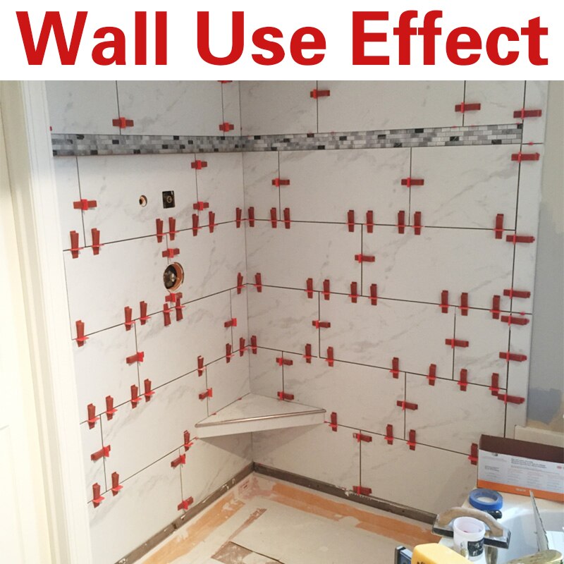 701PCS Tile Laying System Leveling Wedges Alignment Distances Flooring Wall Level 1/1.5/2/2.5/3mm