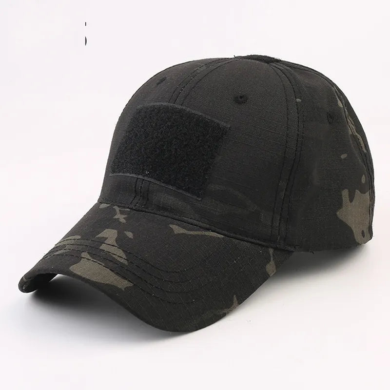 Einstellbare Baseballmütze Taktische Sommer Tarnfarbe Militär Armee Tarnfarbe Airsoft Jagd Camping Caps