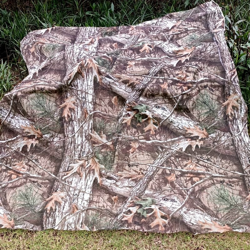 LOOGU Durable Camo Net Awning for Hunting Outdoor Camping