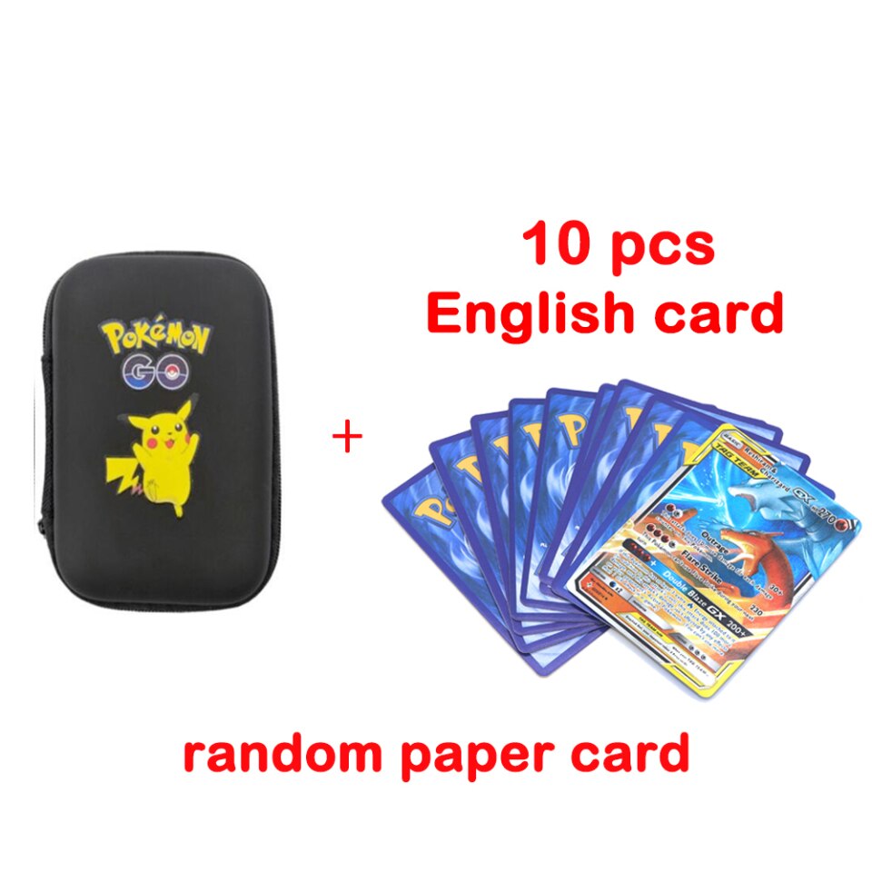 54 Stk. Spanisch Pokemon Metall Gold Karte Box Vmax Gx Sammlung Spiel Karte Fall Spielzeug