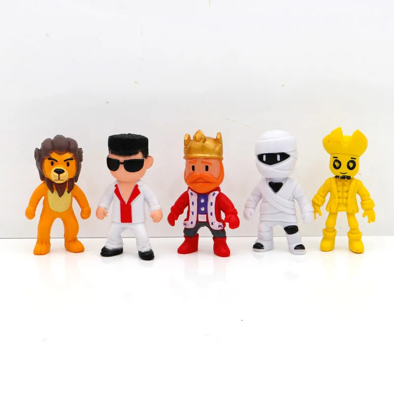 1-24pcs Cartoon Game Stumble Fall Guys Action Figures