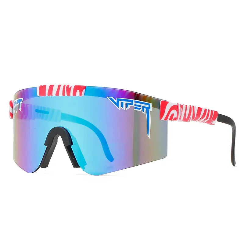 Men and Women Colorful Reflective Sunglasses Outdoor Cycling Eyewear Uv400 2023