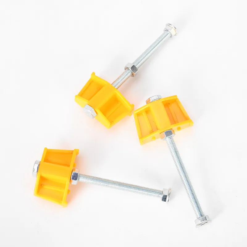 10pcs Manual Tile Locator Wall Tile Regulator Height Adjustment Positioner Thread Rising Construction Tool