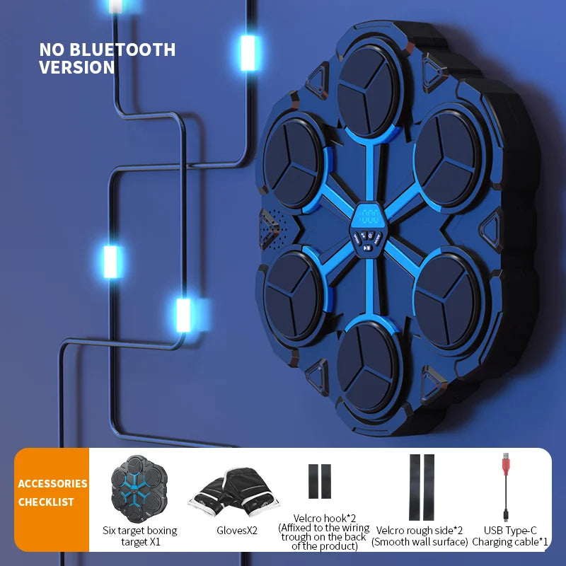 Smart Bluetooth Music Boxing Machine, Decompression, Combat, Fitness, Home, Boxing, Wall Target, Boxing Trainer, Boxing Accessories