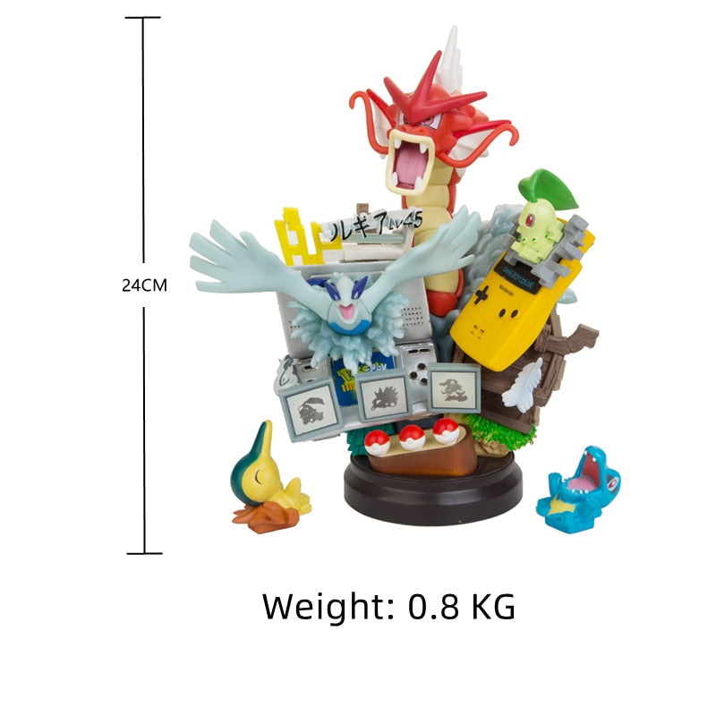 POKEMON Charizard Eevee Gyarados Venusaur Blastoise Slowpoke Anime Action Figur Spielzeug