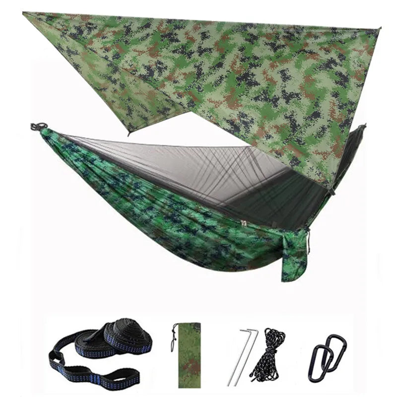 Camping Hammock Mosquito Net and Canopy Nylon for Hiking Camping Survival Travel